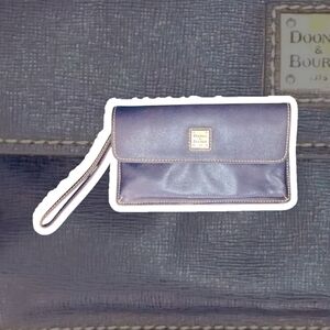 (NWOT) Vintage DOONEY & BOURKE® Saffiano Milly Wristlet - Marine